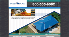 Desktop Screenshot of paramountmetalsystems.com